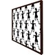 image 3 of Egyptian tribal art (Picutre Frame) Brown | Oak | S