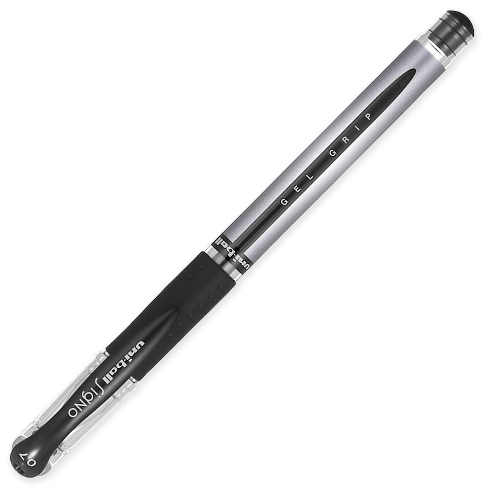 image 1 of Uni-Ball UM-151S Signo Gel Grip Rollerball Pen 0.7mm Pack of 12