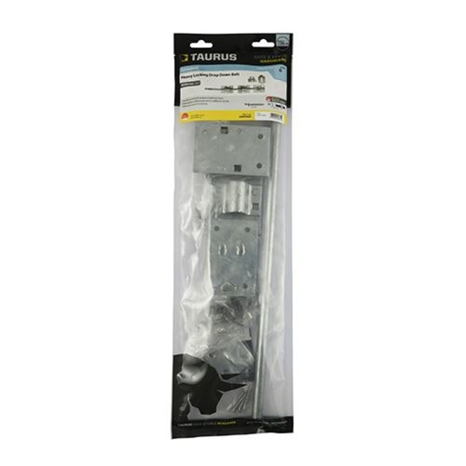 image 1 of Timco - Heavy Locking Drop Down Bolt - Hot Dipped Galvanised (Size 18" - 1 Each)