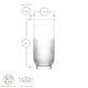 image 3 of LAV Tokyo Highball Glasses - 395ml - Clear - Pack of 6
