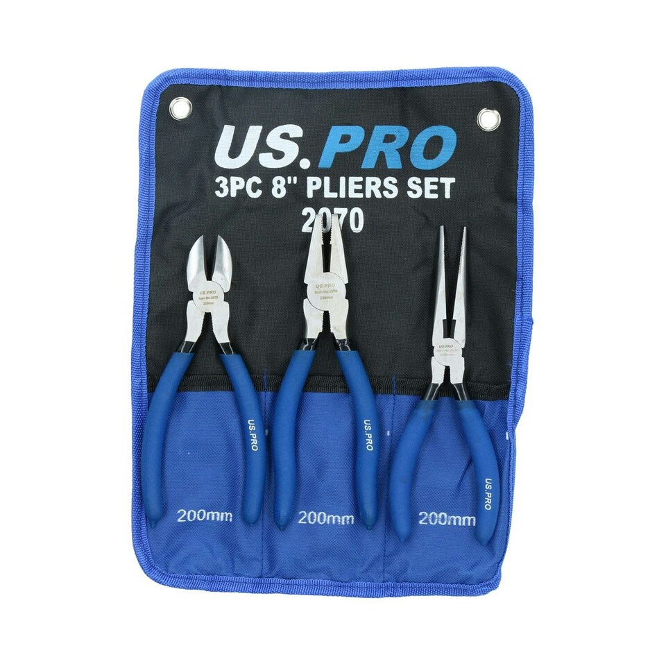 image 1 of 6" And 9" Circlip Plier Pliers Sets Internal and External / Bent and Straight