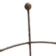 image 7 of Pack of 4 Tom Chambers Herbaceous Bare Rusted Steel Garden Plant Support Medium 54cm x 40cm