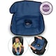 image 5 of Lynmark® Potty Training Car Seat Protector Cover for Spills, Nappy Leaks, and Accidents Blue | Navy | 1 pack