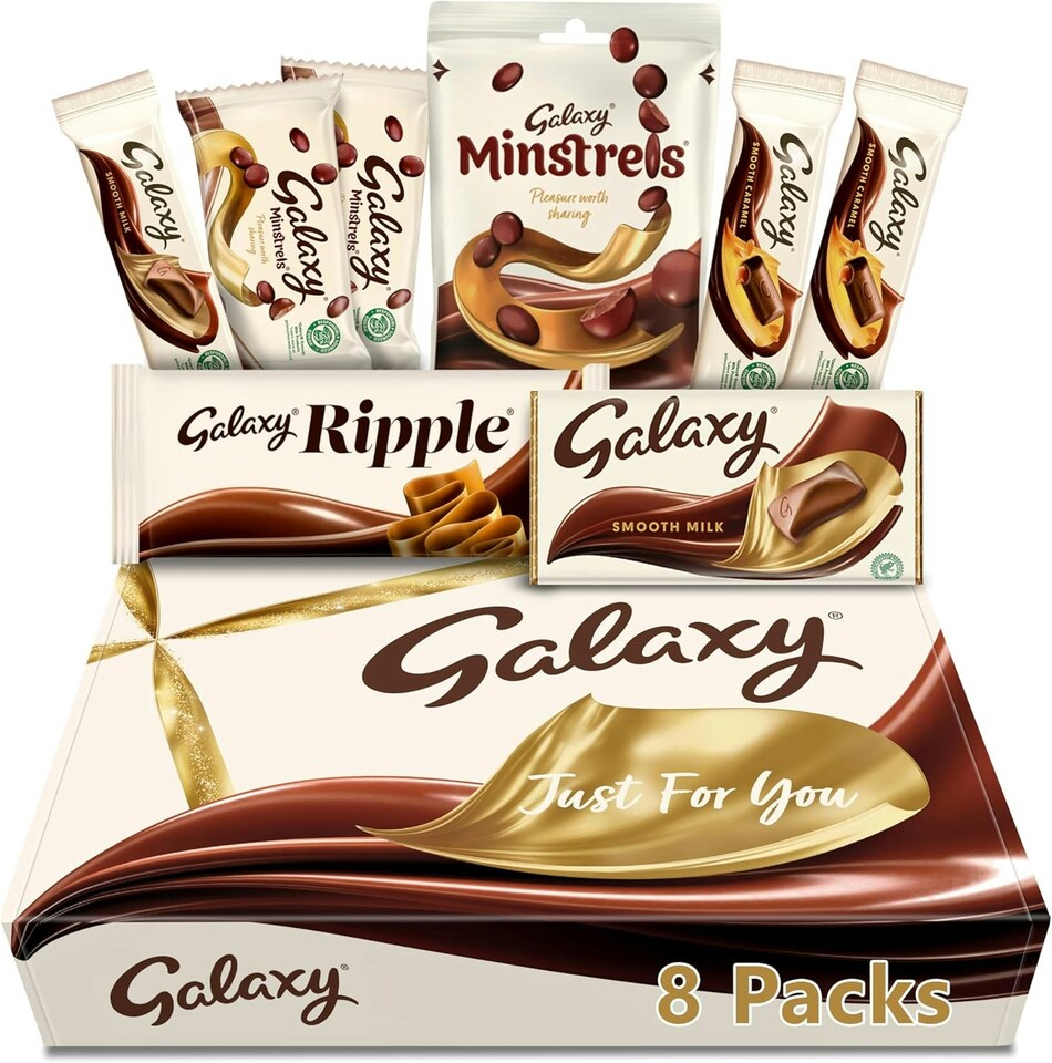 image 1 of Galaxy Variety Chocolate Hamper Gift Box