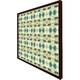 image 2 of Psychedelic geometric pattern (Picutre Frame) Black | XL