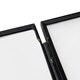 image 4 of Nicola Spring Hanging Metal Photo Frames - 6" x 4" - Black - Pack of 2 - Hanging Picture Frame Display Frame Poster Frame Picture Display | Black | S