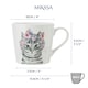 image 7 of Mikasa x Tipperleyhill Cat Print Porcelain Mug, 380ml Multi