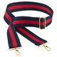 image 1 of Bagbase Adjustable Bag Strap - Navy/Red - One Size Blue