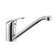 image 1 of Standard Monobloc Kitchen Sink Mixer Tap Chrome Swivel Spout