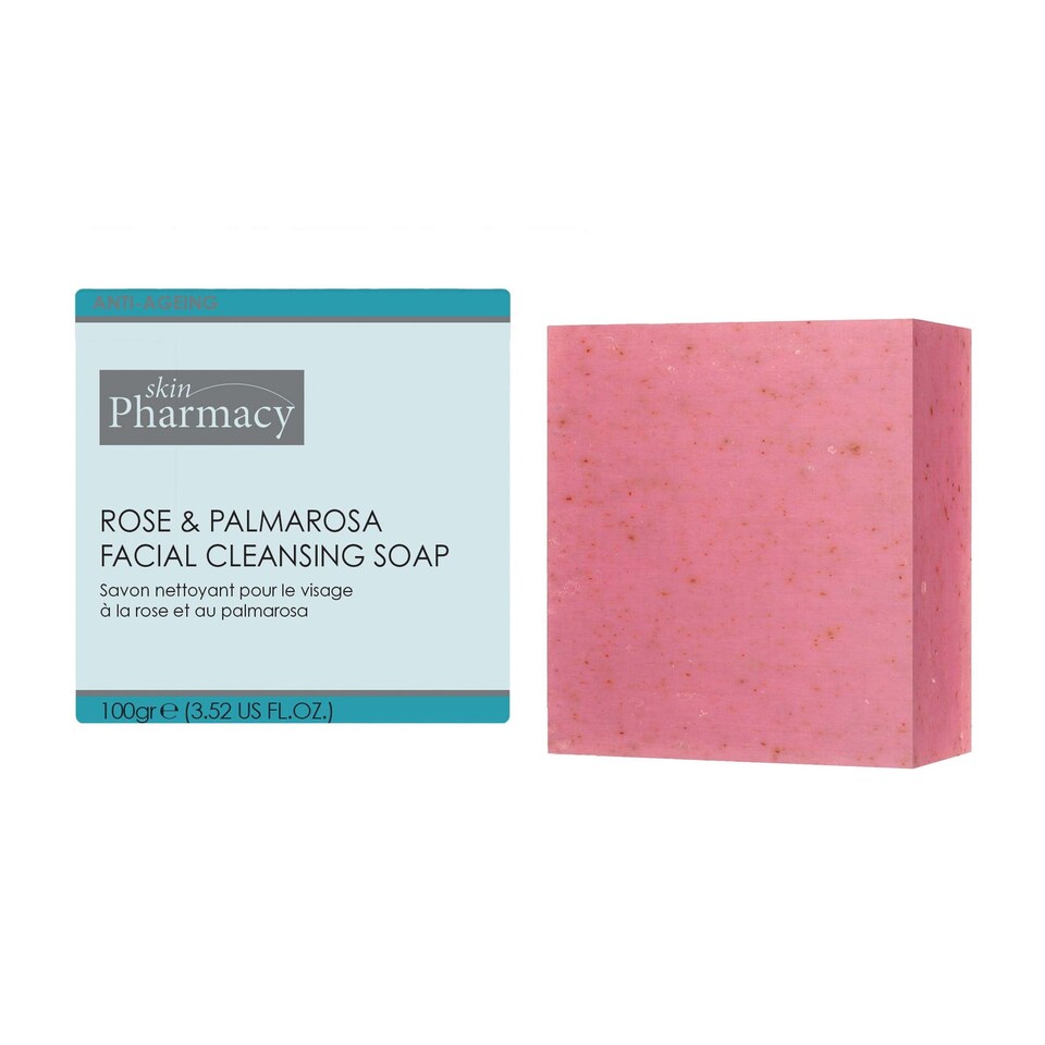 image 1 of skinPharmacy Rose Anti-Ageing Facial Cleansing Soap 100g for Hydration and Soothing