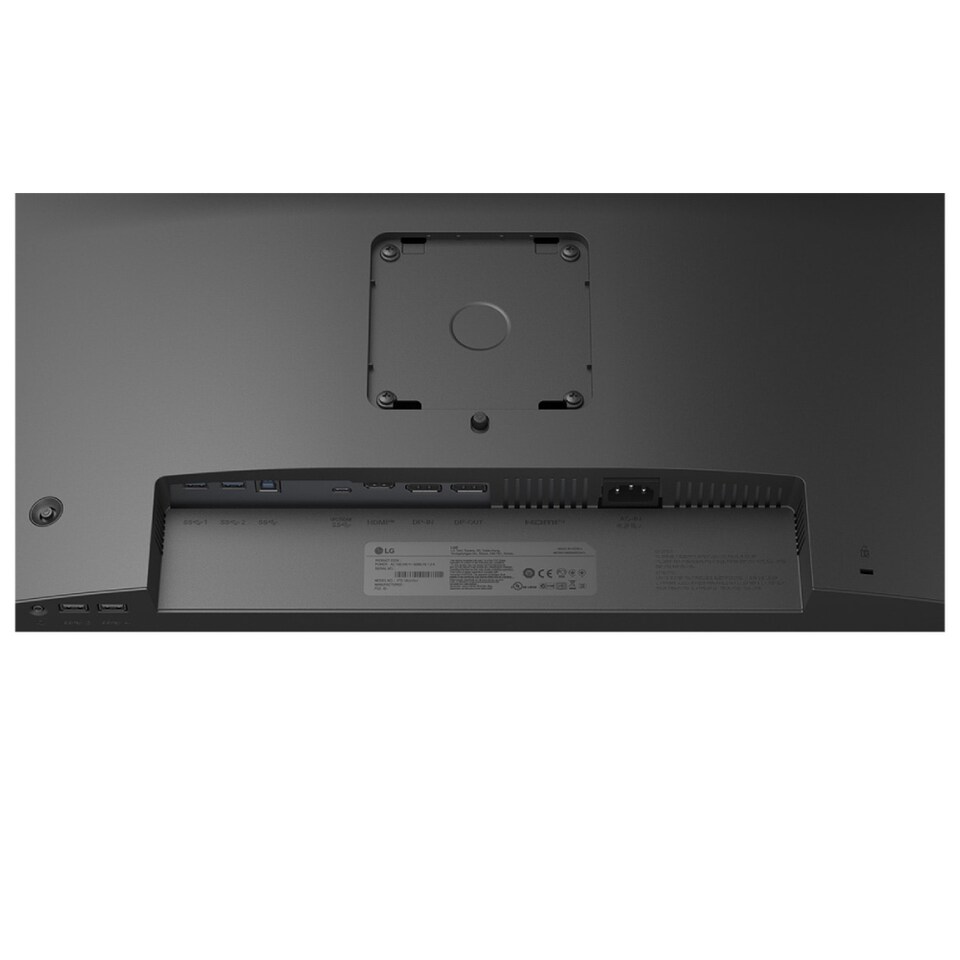 image 1 of LG 24BA750-B.AEK 23.8-Inch IPS Full HD 100Hz Height Adjustable Monitor with Speakers