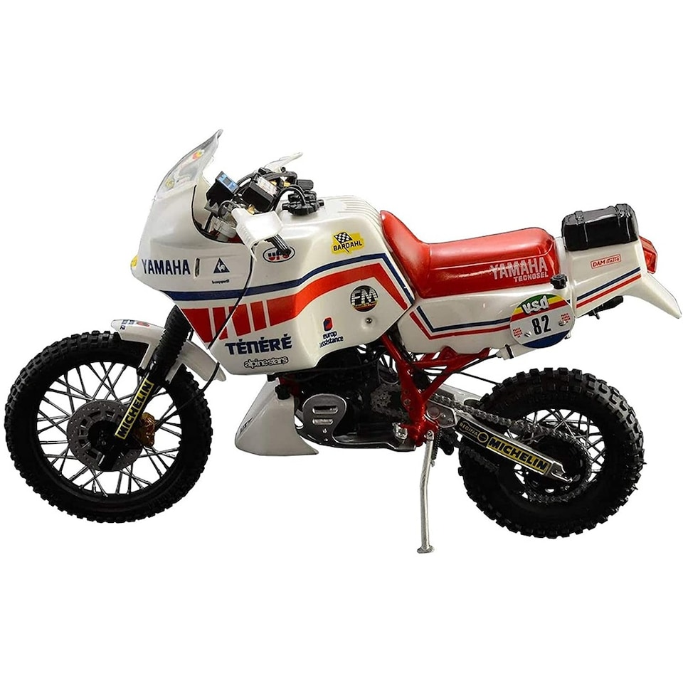 image 1 of Italeri IT4642 - 1/9 Yamaha Tenere 660cc 1986 Paris - Dakar Version Motorbike Kit