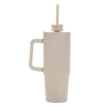 XD Collection Tana Handle Plastic 900ml Tumbler - Beige - One Size