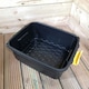 image 4 of 2 x 24L Heavy Duty Storage Boxes, Sturdy, Lockable, Stackable and Nestable Design Storage Chests with Clips in Black