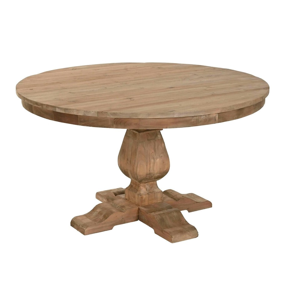 image 1 of Dining Table Home ESPRIT Recycled Wood Fir wood 140 x 140 x 76 cm N/A