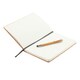image 3 of XD Collection Bamboo A5 Notebook & Pen - Brown - One Size