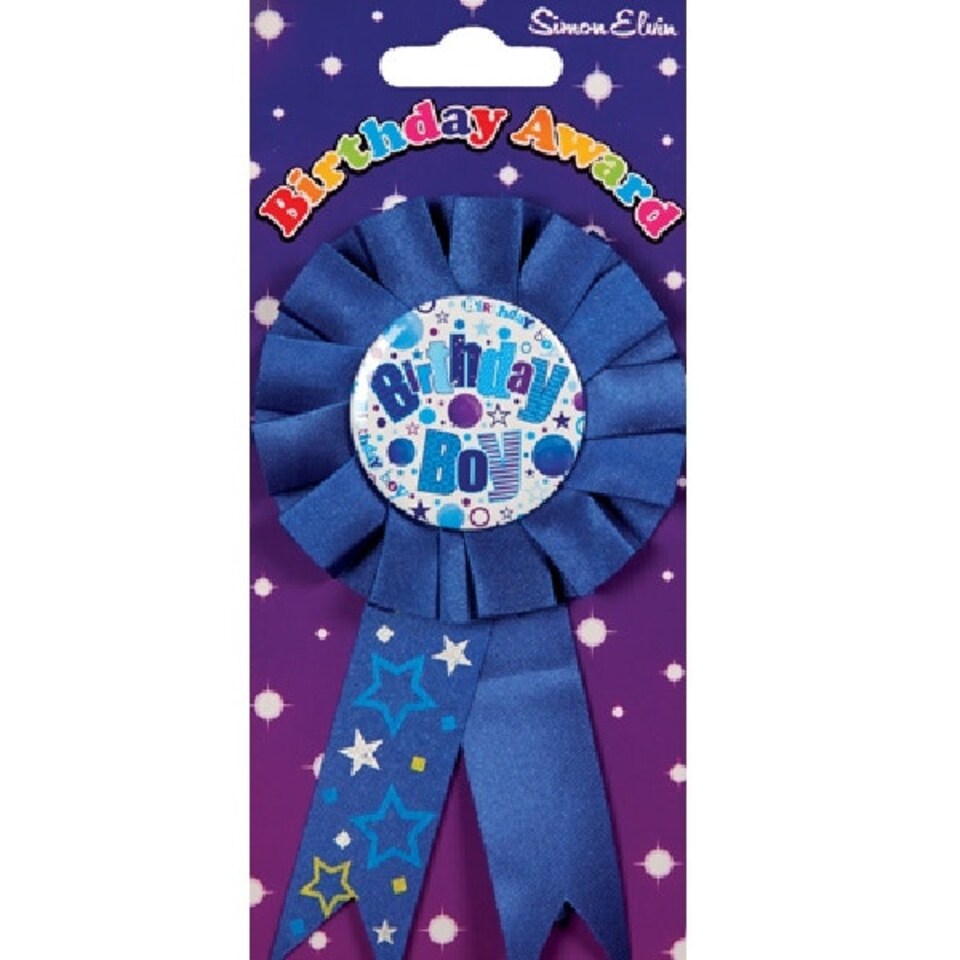Simon Elvin Birthday Rosette - Birthday Boy - One Size