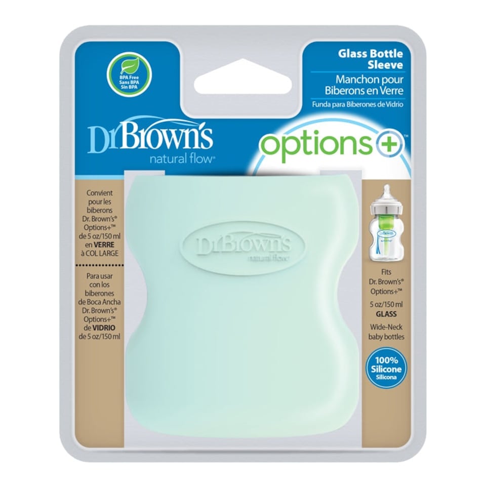 image 1 of Dr Brown's Glass Bottle Sleeve 150ml
