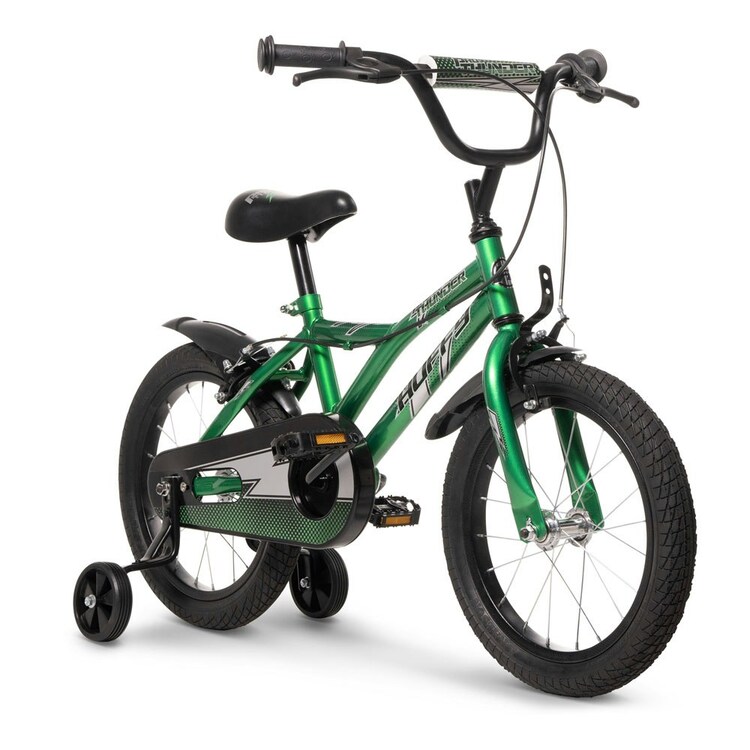 Huffy Pro Thunder 16-Inch Green Children's Bike (21104W)