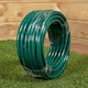 image 6 of 15m Reinforced Garden Hose Pipe / Hosepipe with Spray Nozzle Set in Green | Green | Green