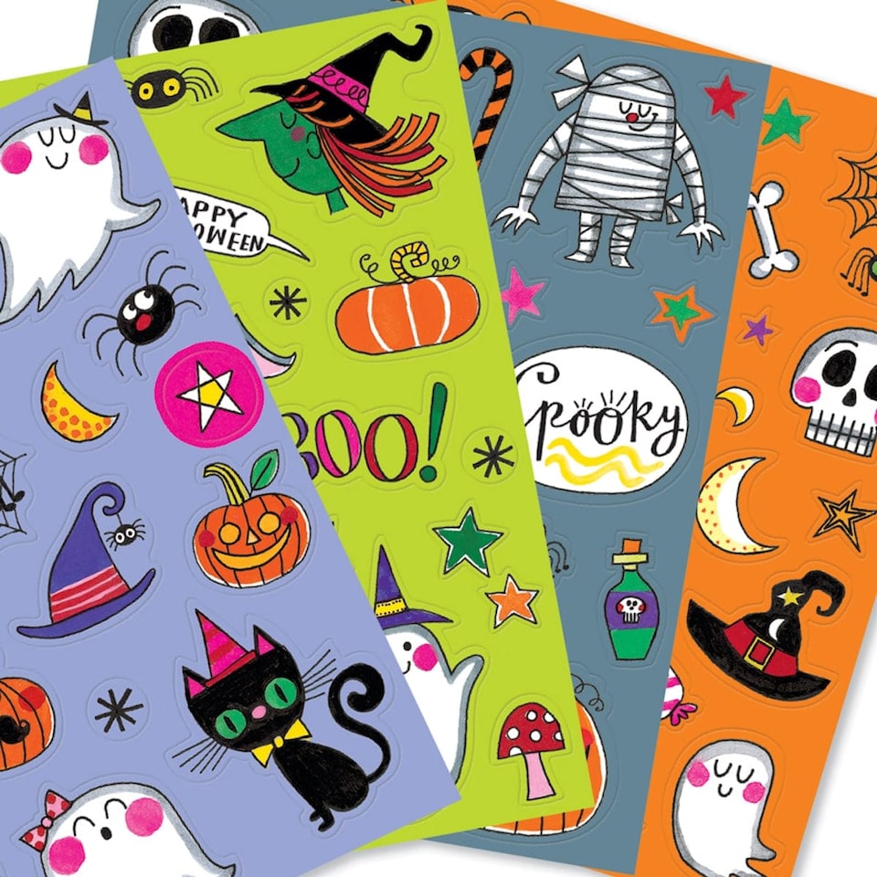 image 1 of Rachel Ellen Set of Spooky Halloween Stickers