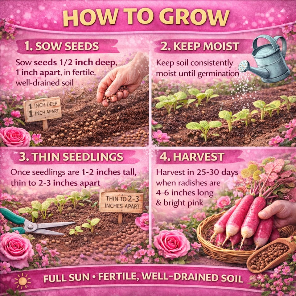 China Rose Radish - Tesco Groceries