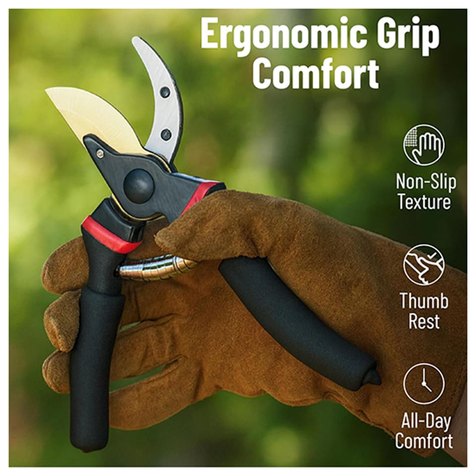 image 1 of 8-Inch Pruning Shears Garden Shears Scissors Tools Garden