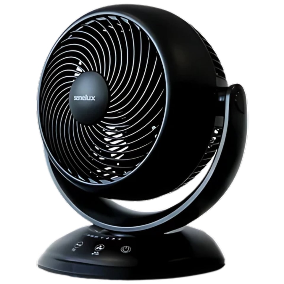 Senelux 8 Inch Cooling Fan with Remote Control, Automatic