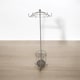 image 1 of Coat/Umbrella Hold Stand - Distressed Metal - L56 x W56 x H172 cm - Cream