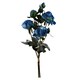 image 2 of 55cm Blue Peony Artificial Flowers Spray - 4 Flowers 3 Buds