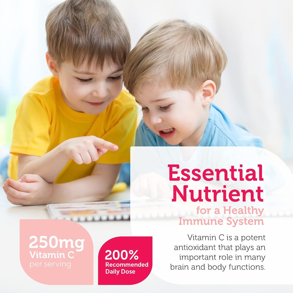 image 1 of Junior C, Antioxidant and Immune Booster, 180c