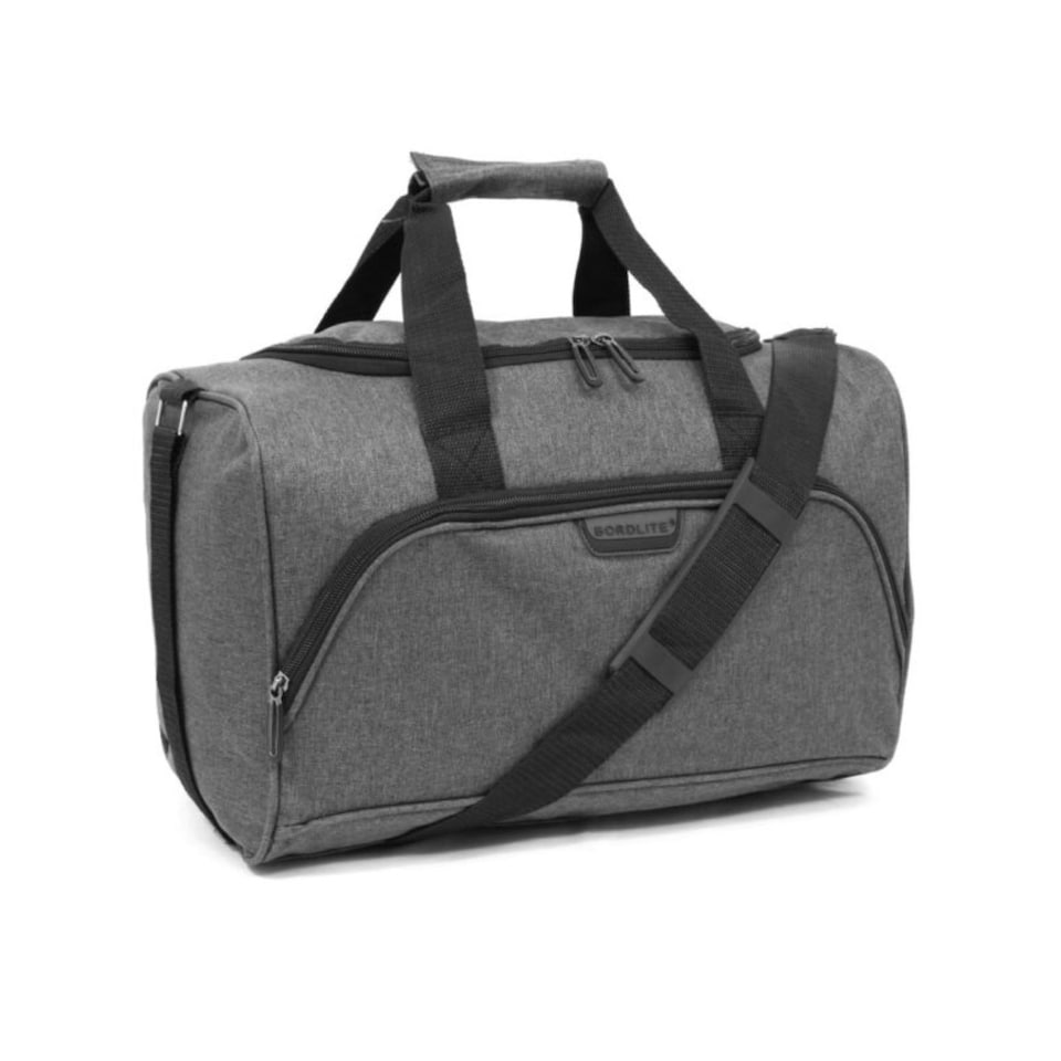 image 1 of Bordlite Multifunctional Under the Seat Shoulder Hand Luggage Holdall Bag - 40x20x25cm - Grey