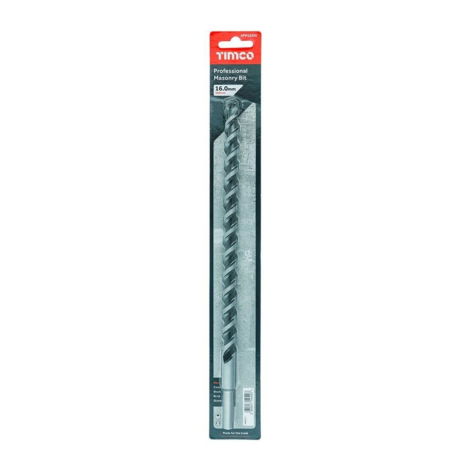 image 1 of Timco - Professional Masonry Bit (Size 16.0 x 300 - 1 Each)