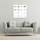 image 2 of burger and sandwich icon (Canvas Print) 90 x 90 x 4cm