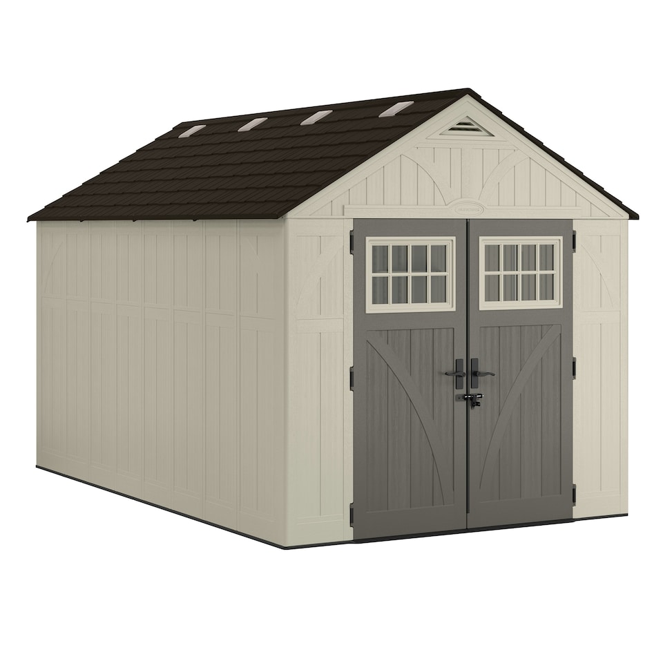image 1 of Suncast Tremont Shed 8x13 | Cream