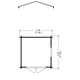 image 2 of Bradley 19 mm Log Cabin 8 x 8 Feet Brown