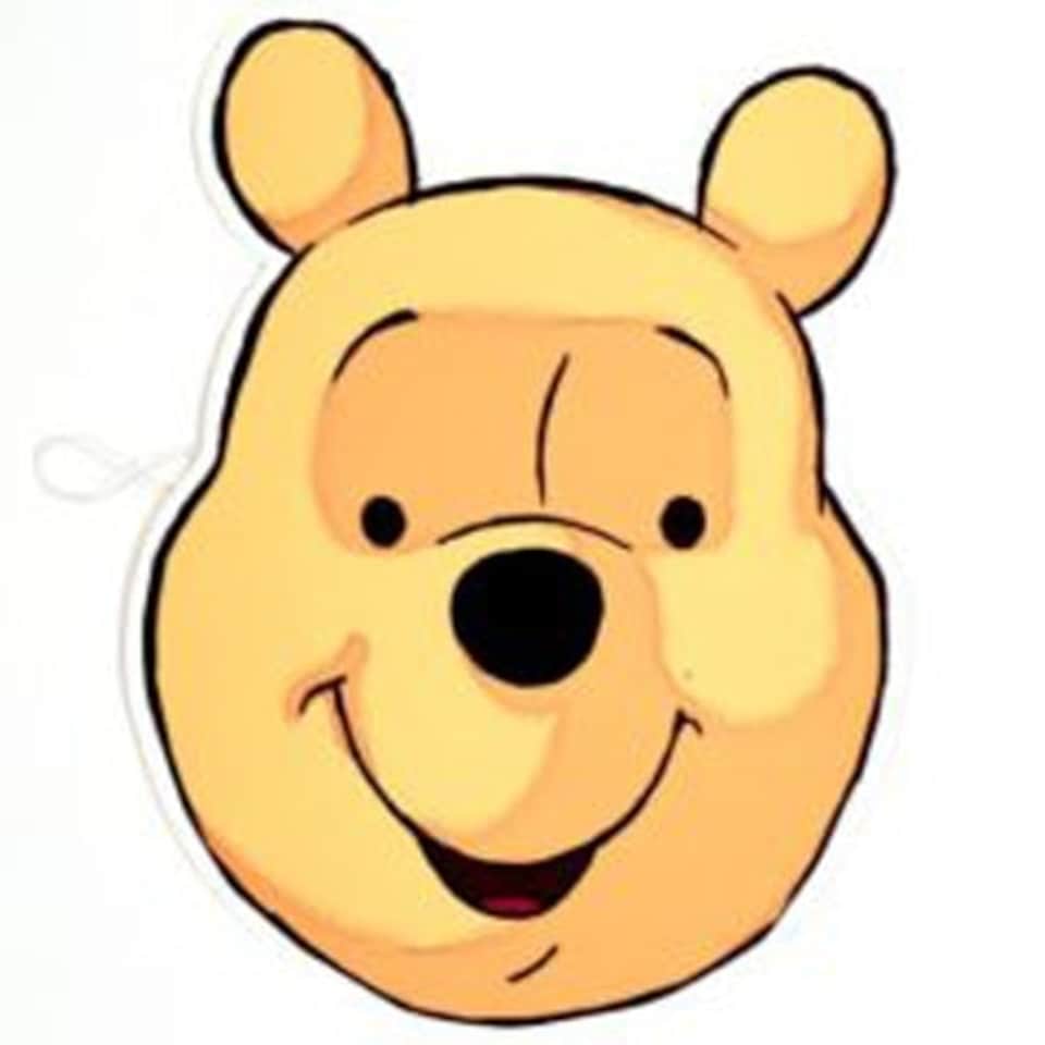Winnie the Pooh Cardboard Face Mask