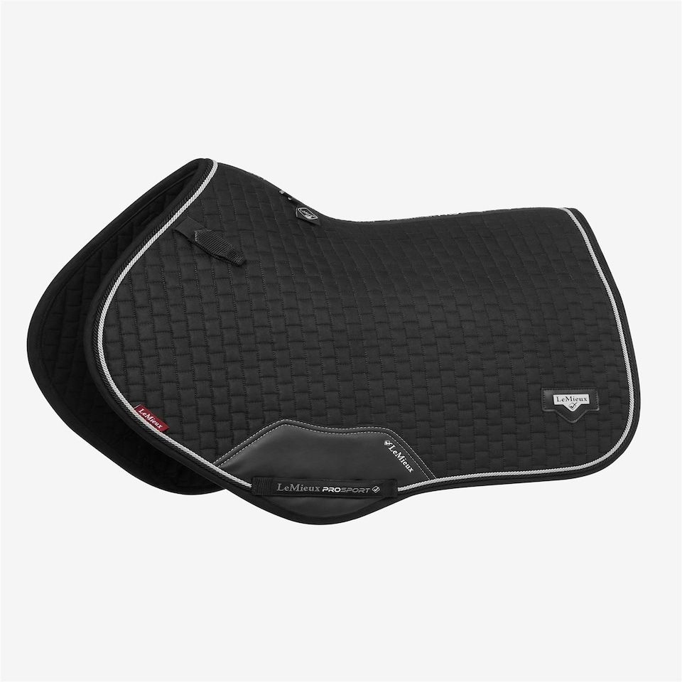 image 1 of LeMieux Puissance Suede CC Pad Black | Large