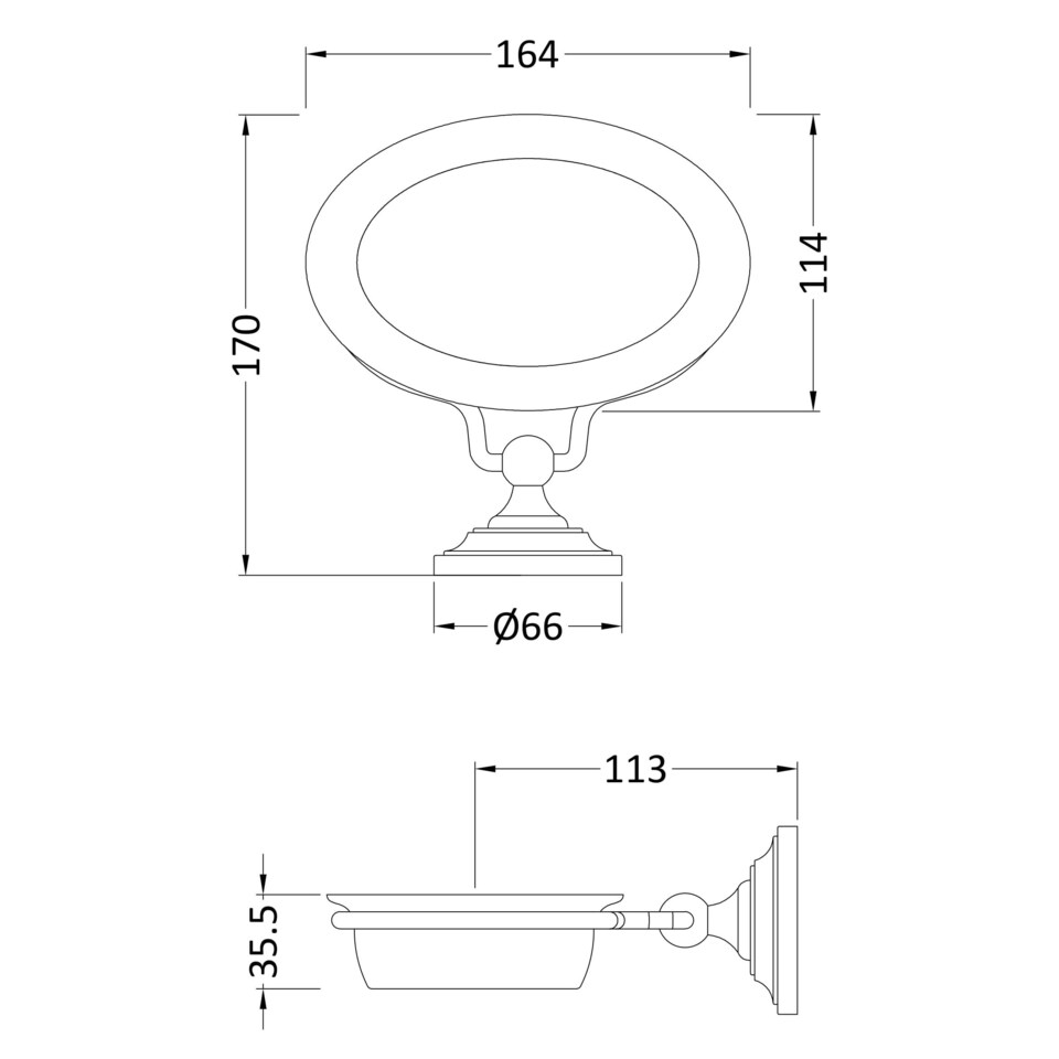 image 1 of Balterley Soap Dish