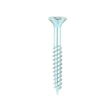 Timco - Twin-Threaded Woodscrews - PZ - Double Countersunk - Zinc (Size 7 x 1 1/4 - 200 Pieces)
