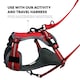 image 10 of HugglePets Activity & Travel Dog Harness | Red | L