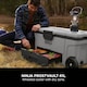 image 2 of Ninja FrostVault 65QT/61L Wheeled Cooler with Dry Zone, Slate Grey FB265EUUKGY