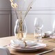 image 7 of Villeroy & Boch Rose Garden Set of 4 White Wine Goblets