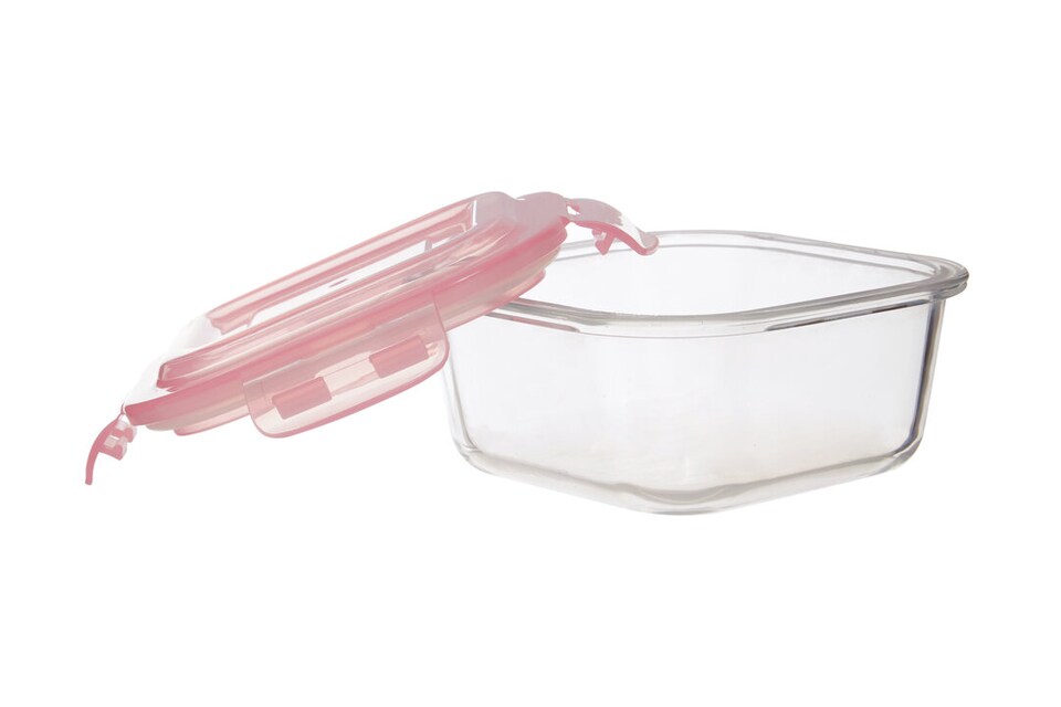 image 1 of Freska 520ml Square Glass Container