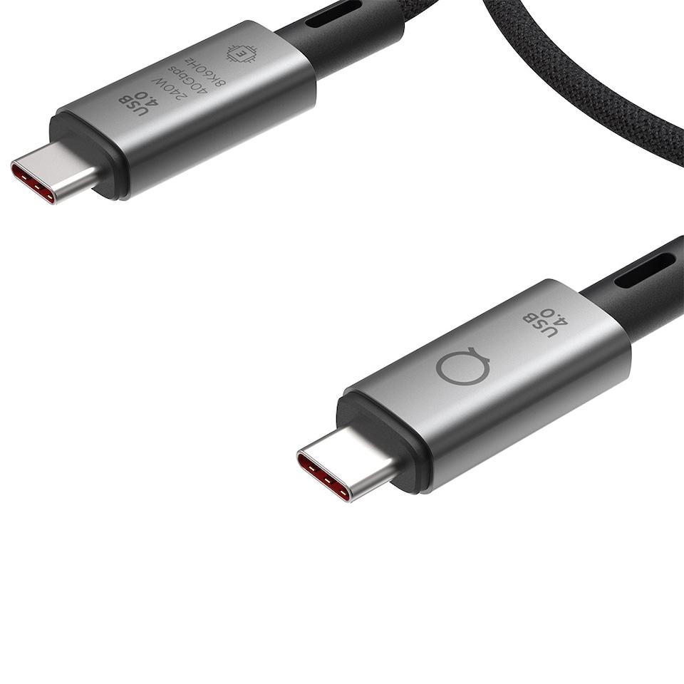 image 1 of LINQ USB4 PRO PD Cable 1.0m Space Grey