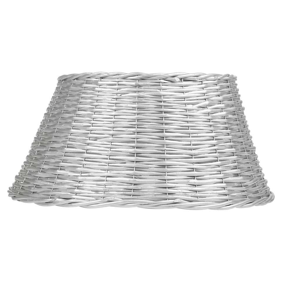 image 1 of Large Natural Willow Wicker Christmas Tree Skirt