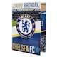 image 1 of Chelsea FC Musical Birthday Card - Blue/White - One Size