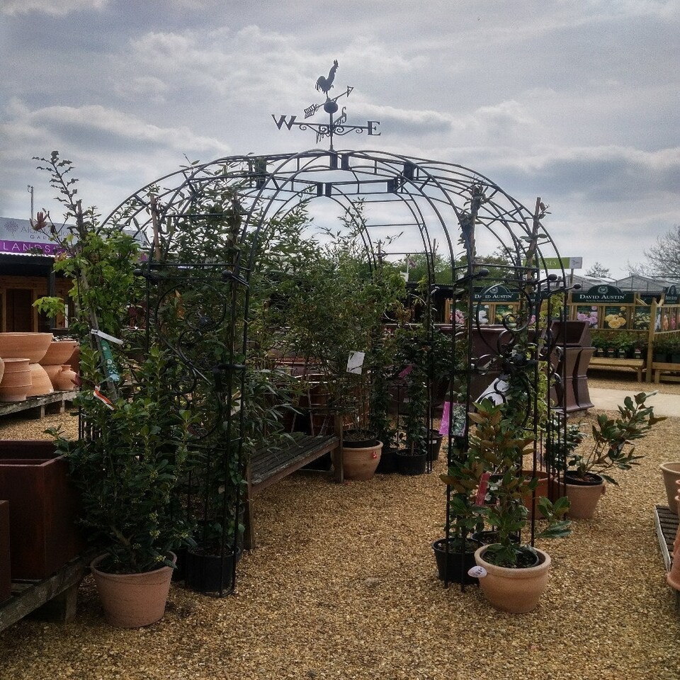 image 1 of Imperial 6 Sided Trad & Panels Bare Metal/Ready to Rust - Steel - L243.8 x W243.8 x H259.1 cm