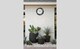 image 6 of 13.5" Faux Slate Waterproof Indoor/Outdoor Wall Clock with Thermometer & Hygrometer