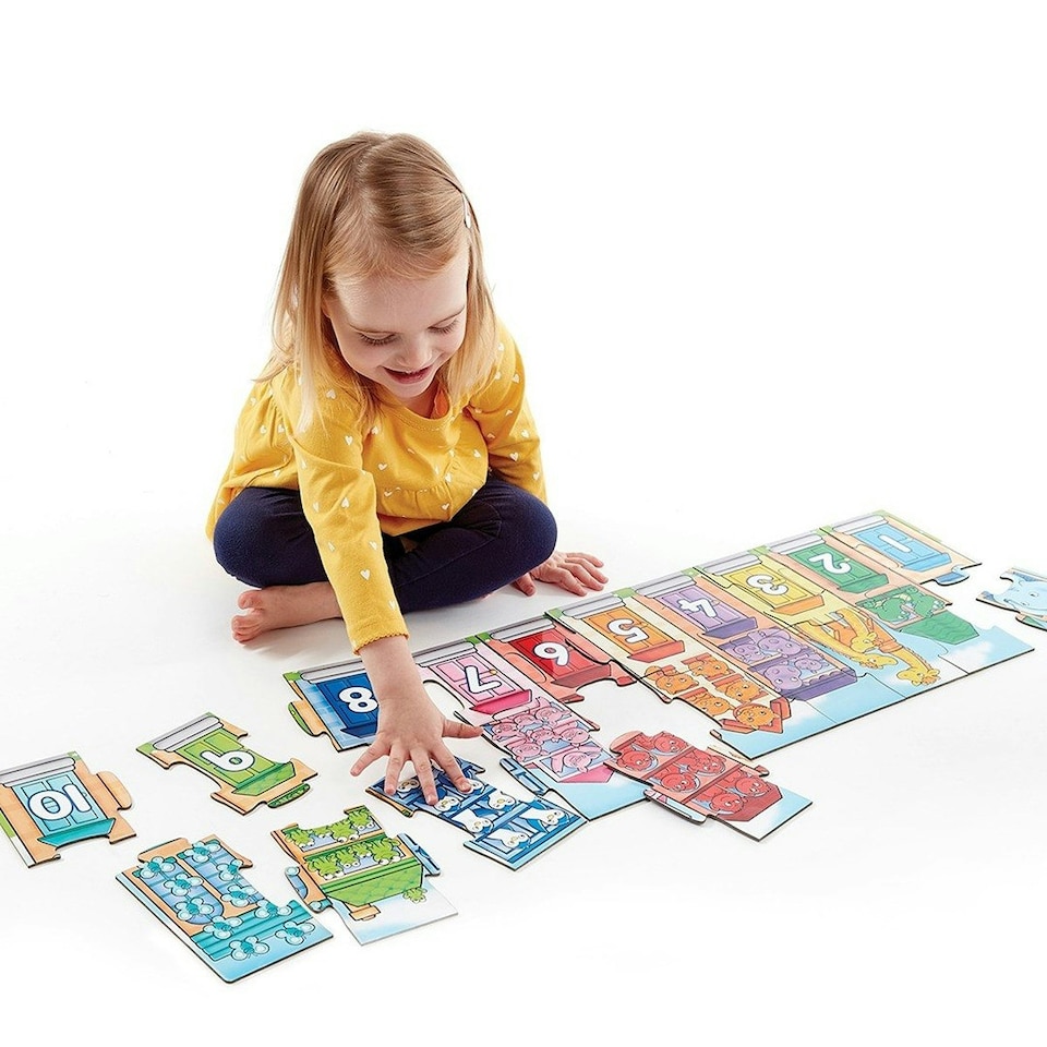 image 1 of Orchard Toys Number Street Jigsaw Puzzle
